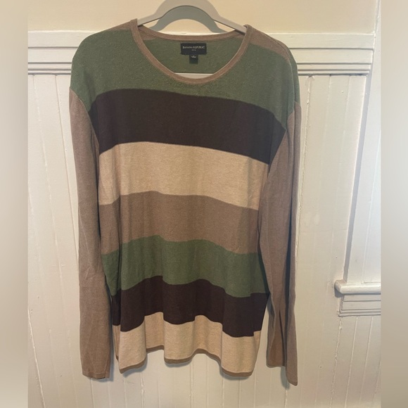 Banana Republic Other - Banana Republic men’s striped sweater size XL